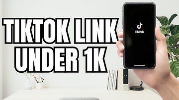 How to add a Link on TikTok with less than 1K followers