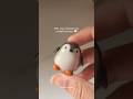 Penguin desk buddy #coldporcelainclay #charms