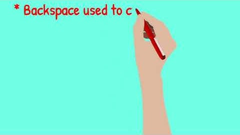 Different between backspace and delete button | 💻