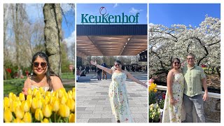 Lost in the Keukenhof‘s floral wonderland🌷✨ #keukenhof #amsterdam #indianineurope @simvik_vlogs
