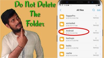 What is android folder for smartphone | what happening if we deleted this folder 📵📵