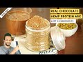 DIY Real Hemp High Protein Powder | Lean Protein Chocolate Mix, Weight Loss, Healthy Skin & Hair