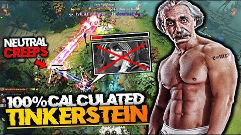 100%Genius Plays The GRAND MASTER TINKER show! Fastest hand Tinker Dota 2 7.28c Tinker Gameplay.