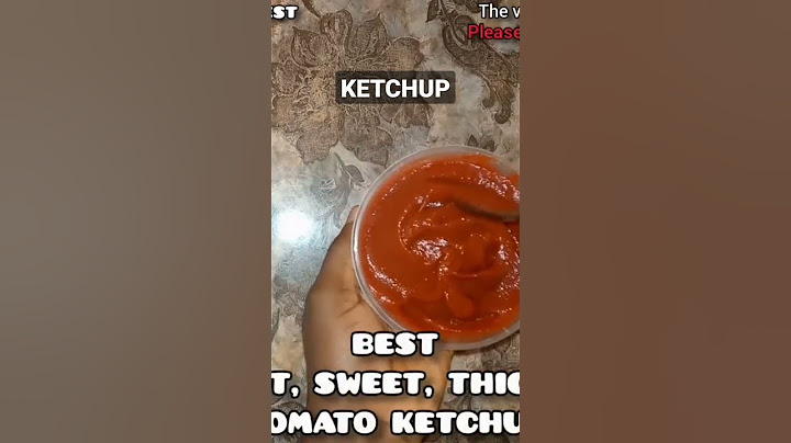 BEST KETCHUP RECIPE WITH ORIGINAL INGREDIENTS #mfalh #thvc #shorts #ketchup