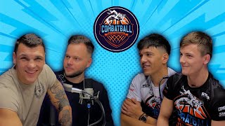 Combatball - Basketbal, kde se létá hlavou dolů a kontakt je dovolen