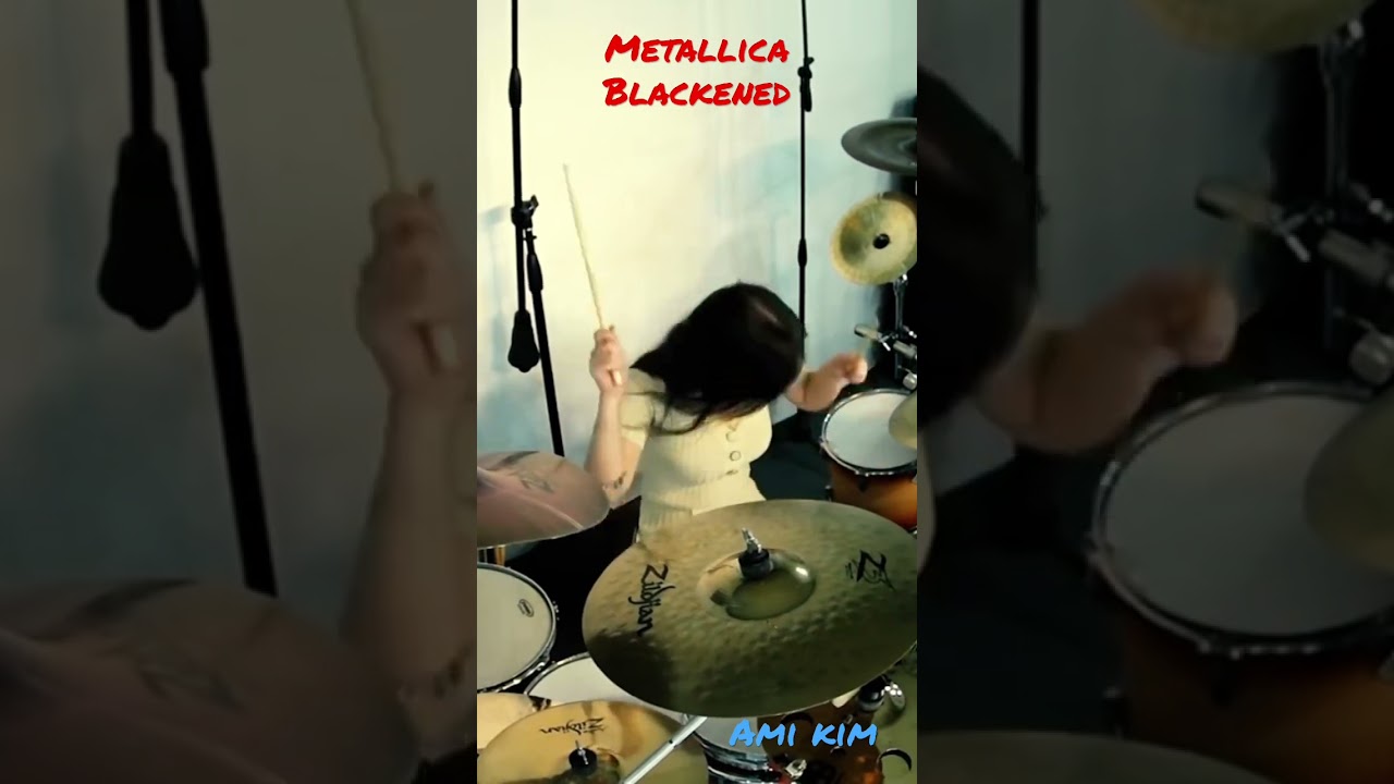 Metallica - Blackened #drumcover #amikim # #artisanturkcymbals