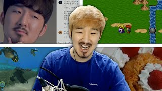 선바스트리밍 20200530 샌드박스 영상 용사의우울 서브노티카#2 음식토크