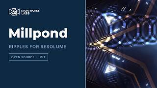 Millpond — real water ripples as an effect, for Resolume (free, open source)