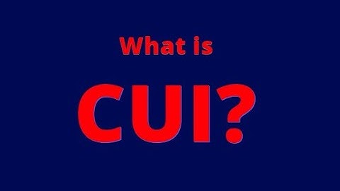 What Is Controlled Unclassified Information (CUI)?