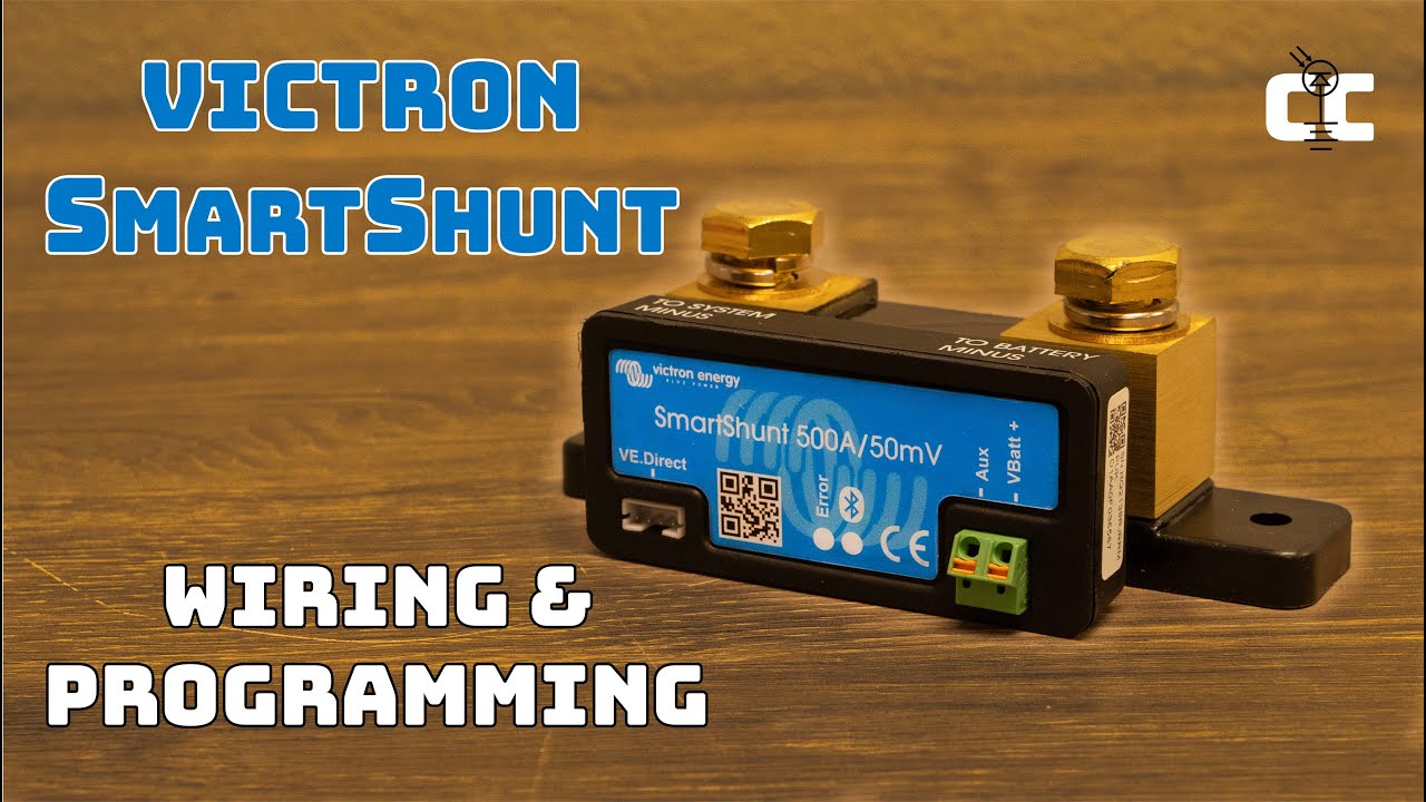 How To Wire & Program a Victron SmartShunt for LiFePO4 Batteries 🔋 