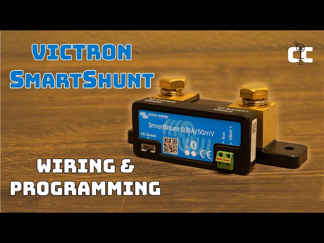 How To Wire & Program a Victron SmartShunt for LiFePO4 Batteries 🔋 