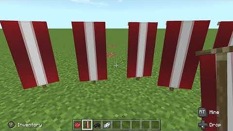 Minecraft Tutorial: Latvia Banner