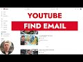 How to Find Youtube Email Address - Contact YouTube Creators
