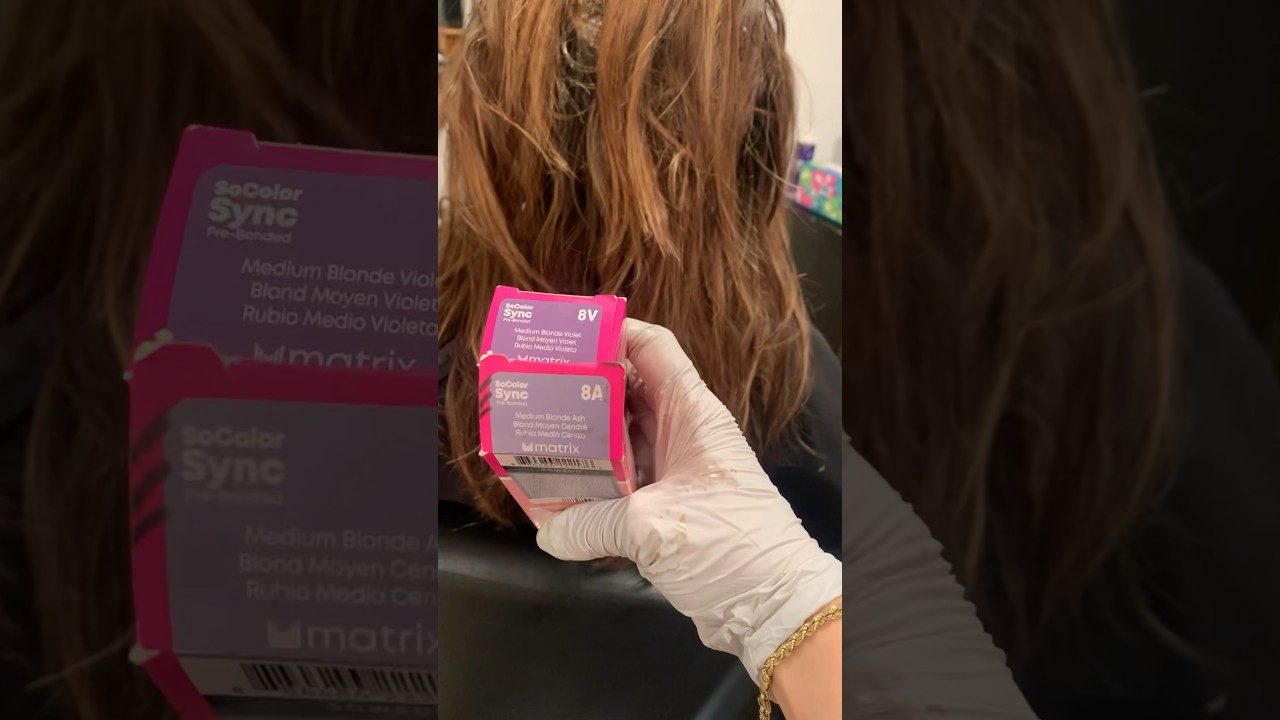 No Reddish No Brassy Color - How to Fix Hair Color @matrix