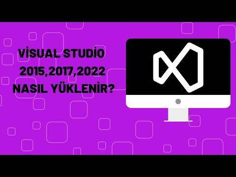 Video: Visual Studio'nun daha eski bir sürümünü nasıl yüklerim?