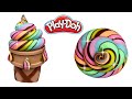 How To Make Rainbow Play Doh Ice Cream Creative Fun Learning