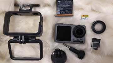DJI Osmo Action: How to remove usb door cover of action camera