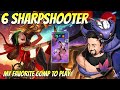 6 Sharpshooter - My Favorite Comp | TFT Fates | Teamfight Tactics