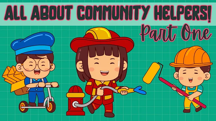 Guess Who Game Community Helpers Quiz for Kids (Part 1)