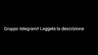 Gruppo telegram!