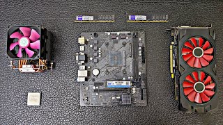 RYZEN 5 4500 + RX 580 8gb 2048sp Gaming pc Build screenshot 3