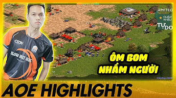 TOÁT MỒ HÔI - Chim Sẻ thủ lại PHA ÔM BOM...DẺO NHƯ KẸO KÉO | AoE Highlights