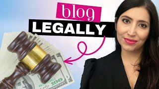 Why You Should Blog Legally