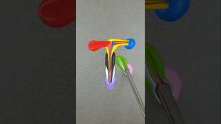 Colorful Chinese Character 下