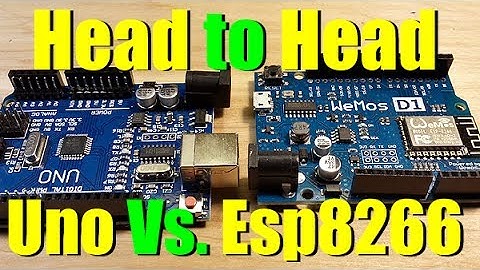 ESP8266 Vs Arduino Uno