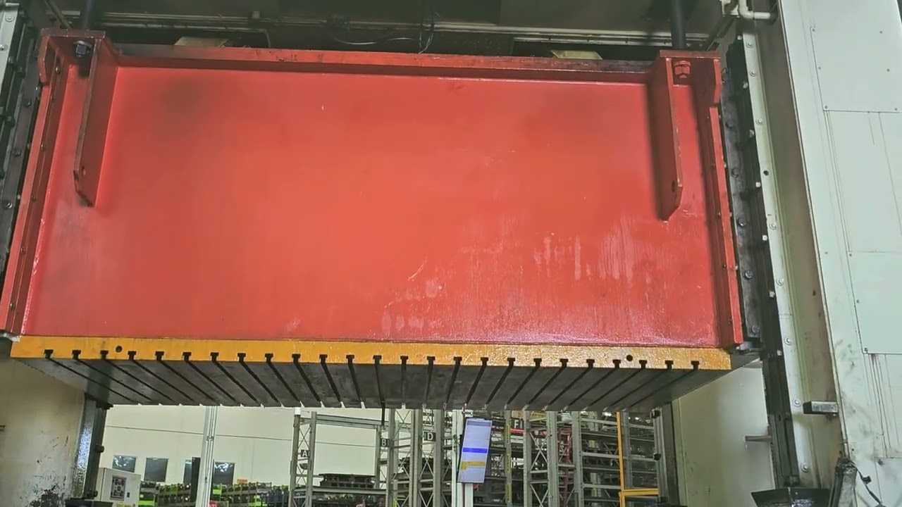 Prensa funcionando después de cambio de control total