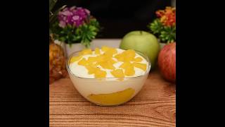 Mousse de piña fácil/Receta casera/Postre ligero/receta de postre de piña #receta #postres