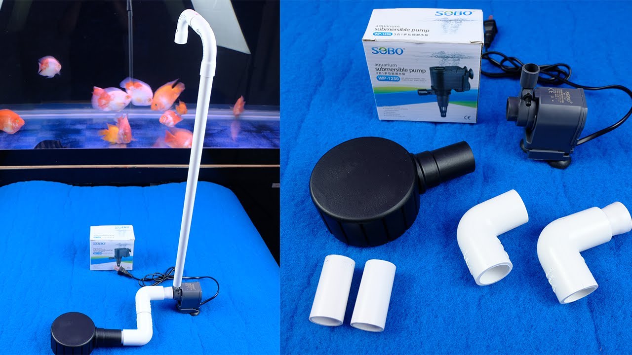 วิธีทำและต่อสะดือเทียมดูดเศษอาหารและขี้ปลาสำหรับตู้ขนาดเล็ก(นายตัวเองปลาสวยงามEP34)