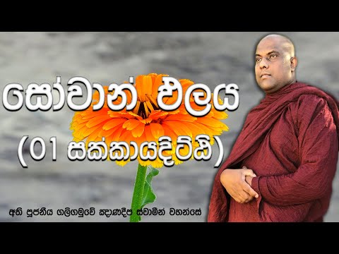 සෝවාන් ඵලයට පත් වීම සඳහා වන සංයෝජන ධර්ම වල ස්වභාවය | Galigamuwe Gnanadeepa Thero