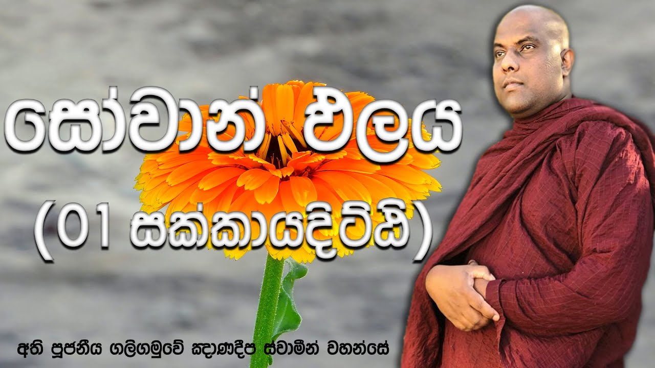 සෝවාන් ඵලයට පත් වීම සඳහා වන සංයෝජන ධර්ම වල ස්වභාවය | Galigamuwe Gnanadeepa Thero