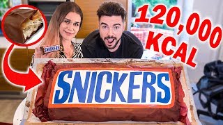 Download lagu NAJWIĘKSZY SNICKERS NA ŚWIECIE 120 000 kcal NAJWIĘKSZY SNICKERS NA ŚWIECIE 120 000 kcal