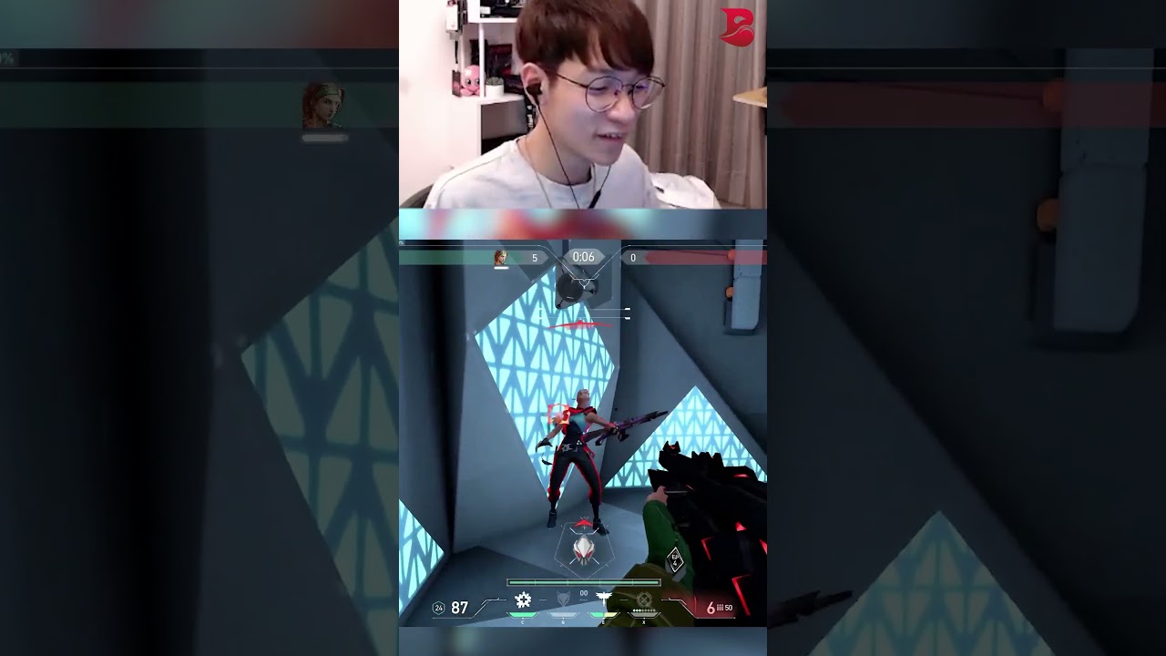 Just an average Jett player vs our talent Crazyface 