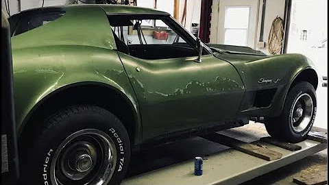 The beginning / 1972 corvette project