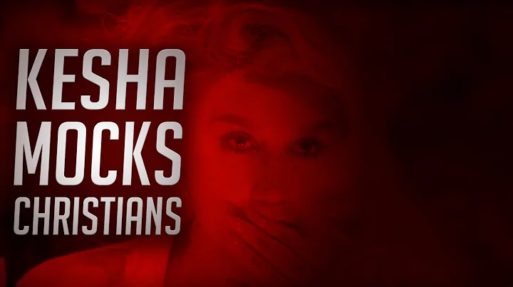 Kesha Raises Hell and Mocks Christians!