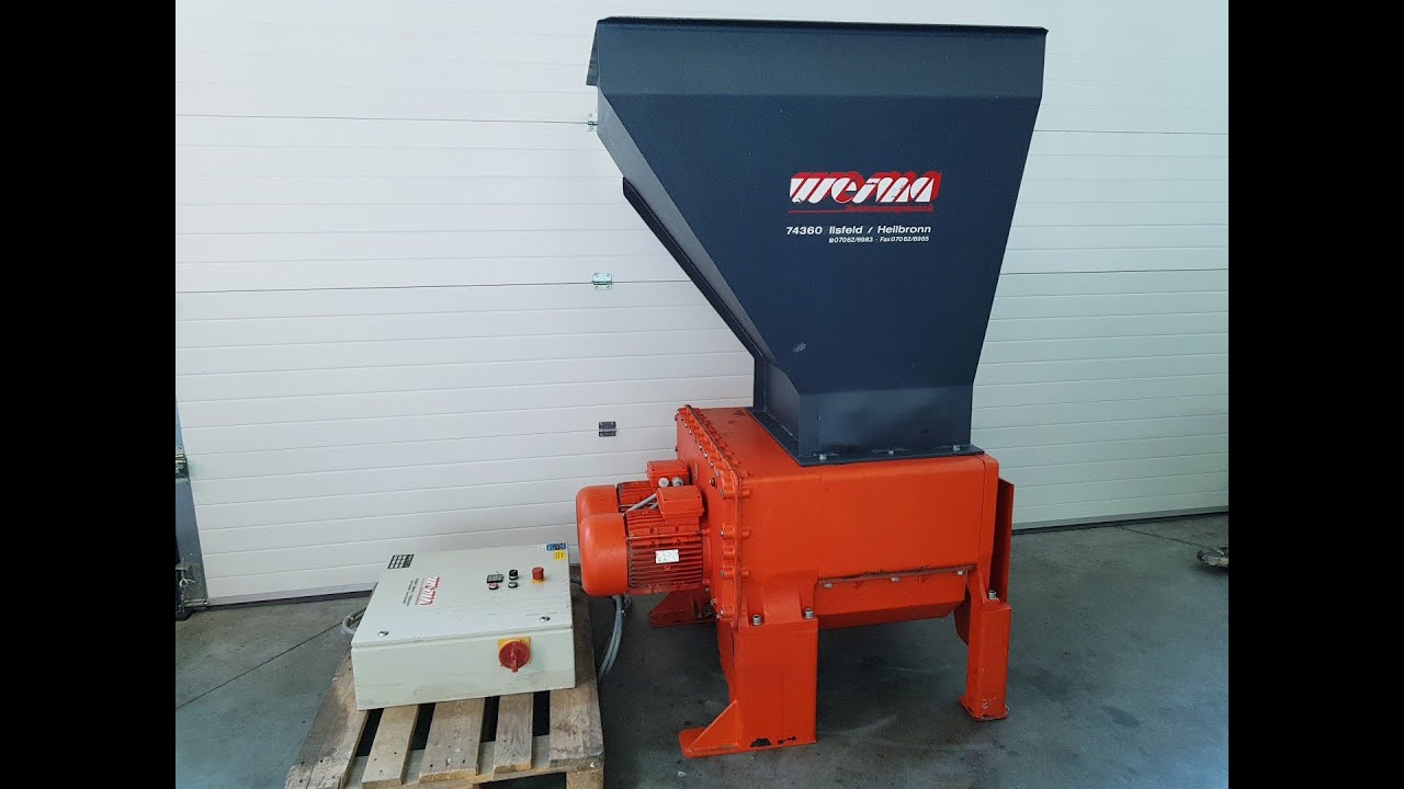 Weima Zm30 2x11kw Rebak Hacker Schredder Youtube