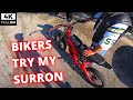 Bringing My eBike to a Motorcycle Meetup // Bikers Try My Surron // LA WHEELIE BIKE LIFE