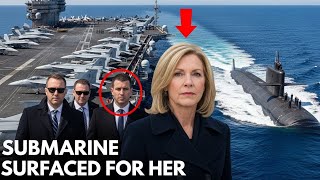 They Escorted Her Off the Carrier Without a Word — Then a Nuclear Submarine Broke Protocol for Her