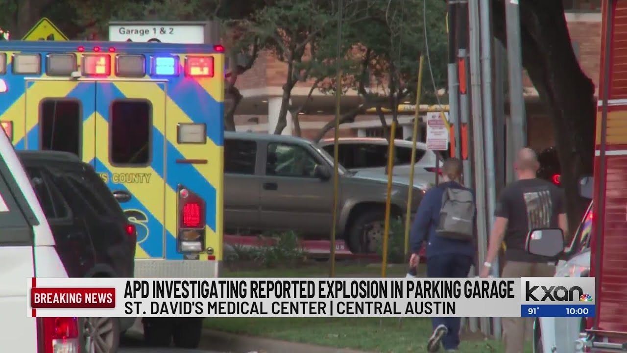 APD investigating reported explosion in St. David’s Medical Center parking garage