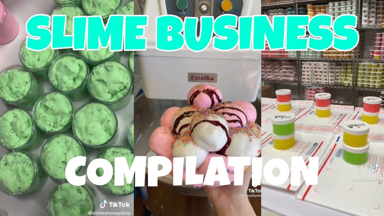 SLIME BUSINESS COMPILATION (SMALL BUSINESS) YouTube