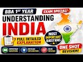 Understanding India One Shot Revision | Most Important Questions 2026