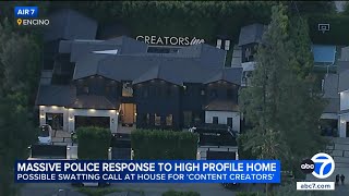 Possible swatting call prompts LAPD response at mansion used by content creators Profile