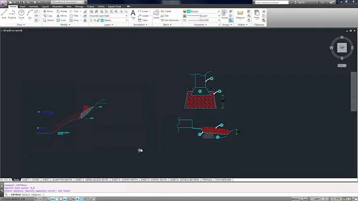 AutoCAD Tutorial: Copy objects from one drawing to another
