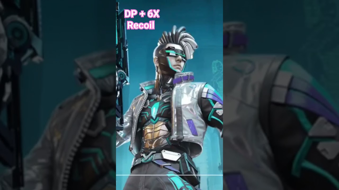 BGMI DP + 6X Spray Recoil 