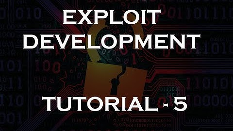 EXPLOIT DEVELOPMENT Tutorial-05 |  Stack and Function Pointer Overwrites
