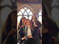 Golden trio at Hogwarts #harrypotter #shorts