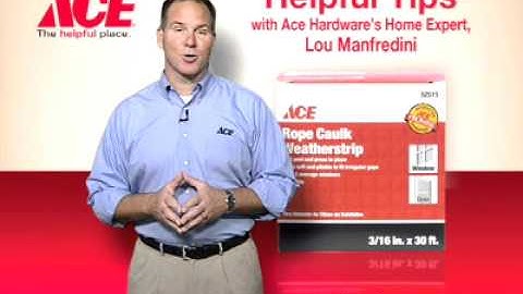 Helpful Tips on Weatherstripping - Ace Hardware